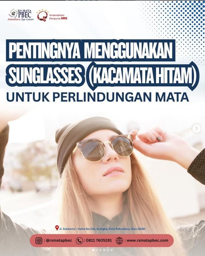 Pentingnya Menggunakan Sunglasses untuk Kesehatan Mata