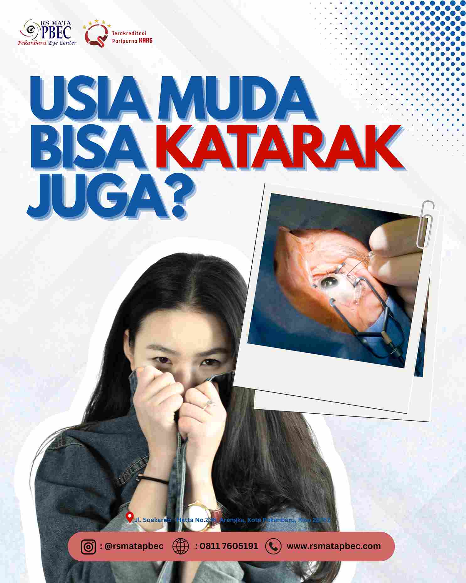 ANAK MUDA BISA TERKENA KATARAK? INI PENJELASAN LENGKAPNYA!