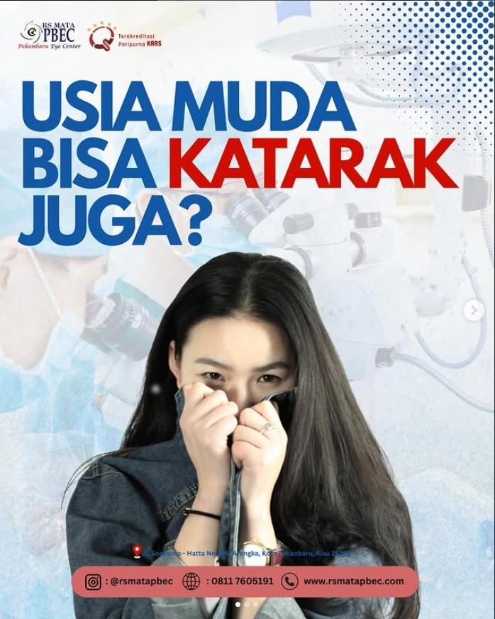 Usia Muda Bisa Katarak Juga?
