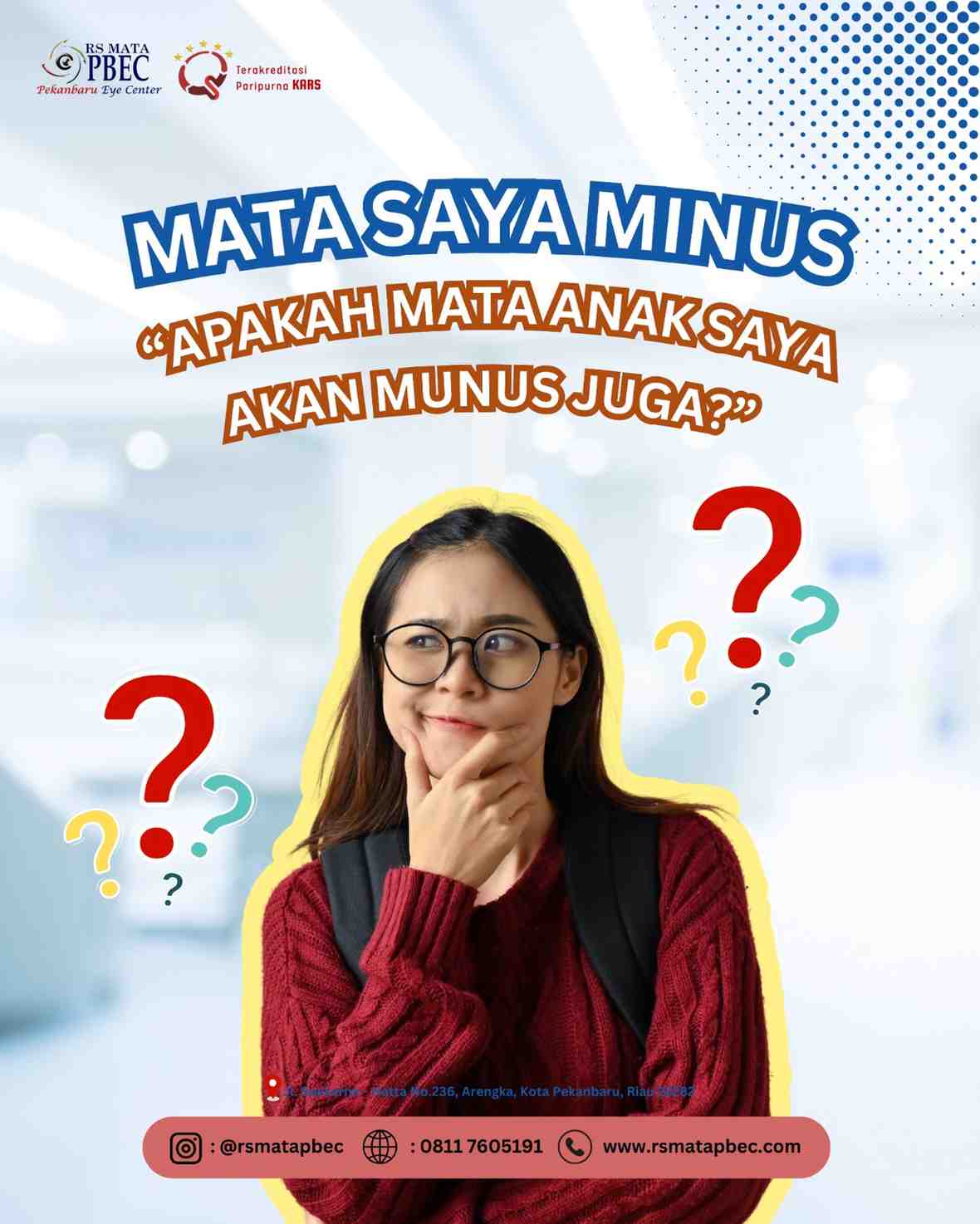 Mata Saya Minus, Apakah Mata Anak Saya Akan Minus Juga?
