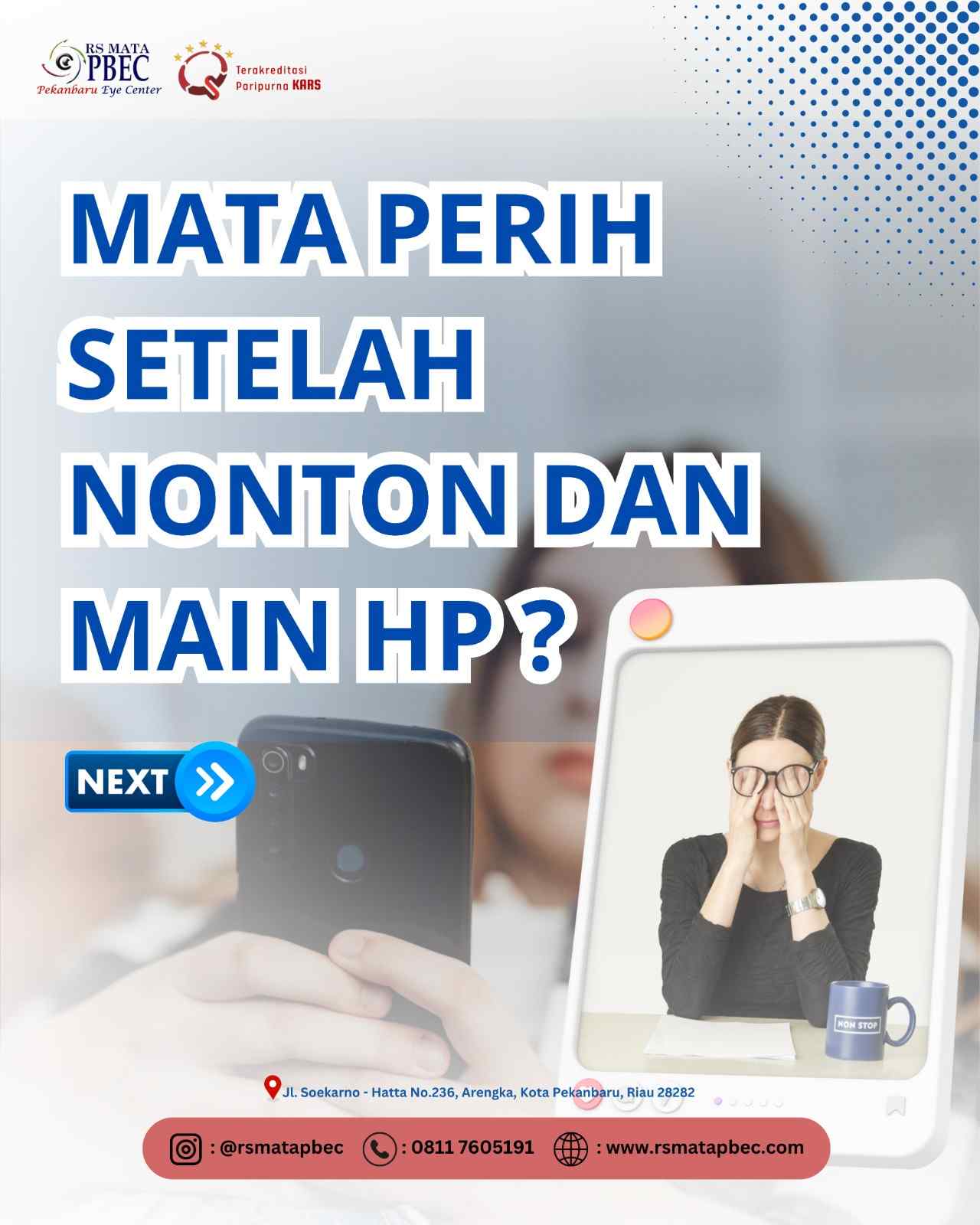 Mata Perih Setelah Nonton atau Main HP? Ini Cara Mengistirahatkannya!